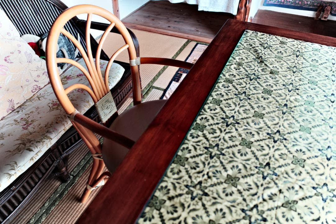 オリバー　ヴィンテージラタンチェア　座り心地がいい