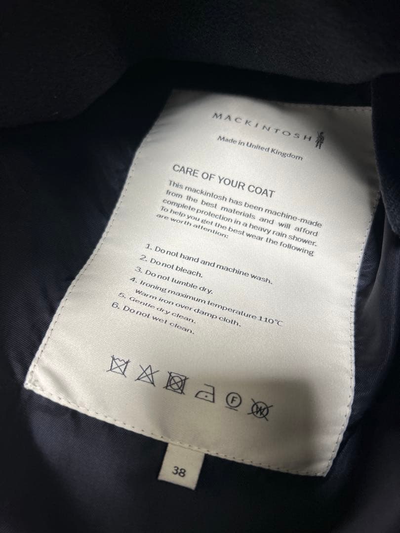 マッキントッシュ　レインテック　コート　サイズ38