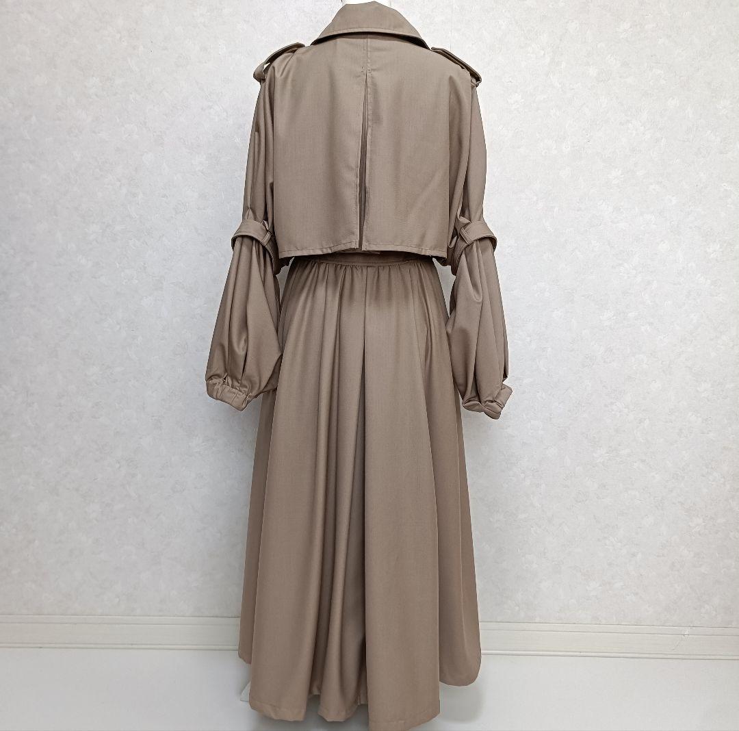 【新品タグ付き】アメリヴィンテージ トレンチコート ベージュ系