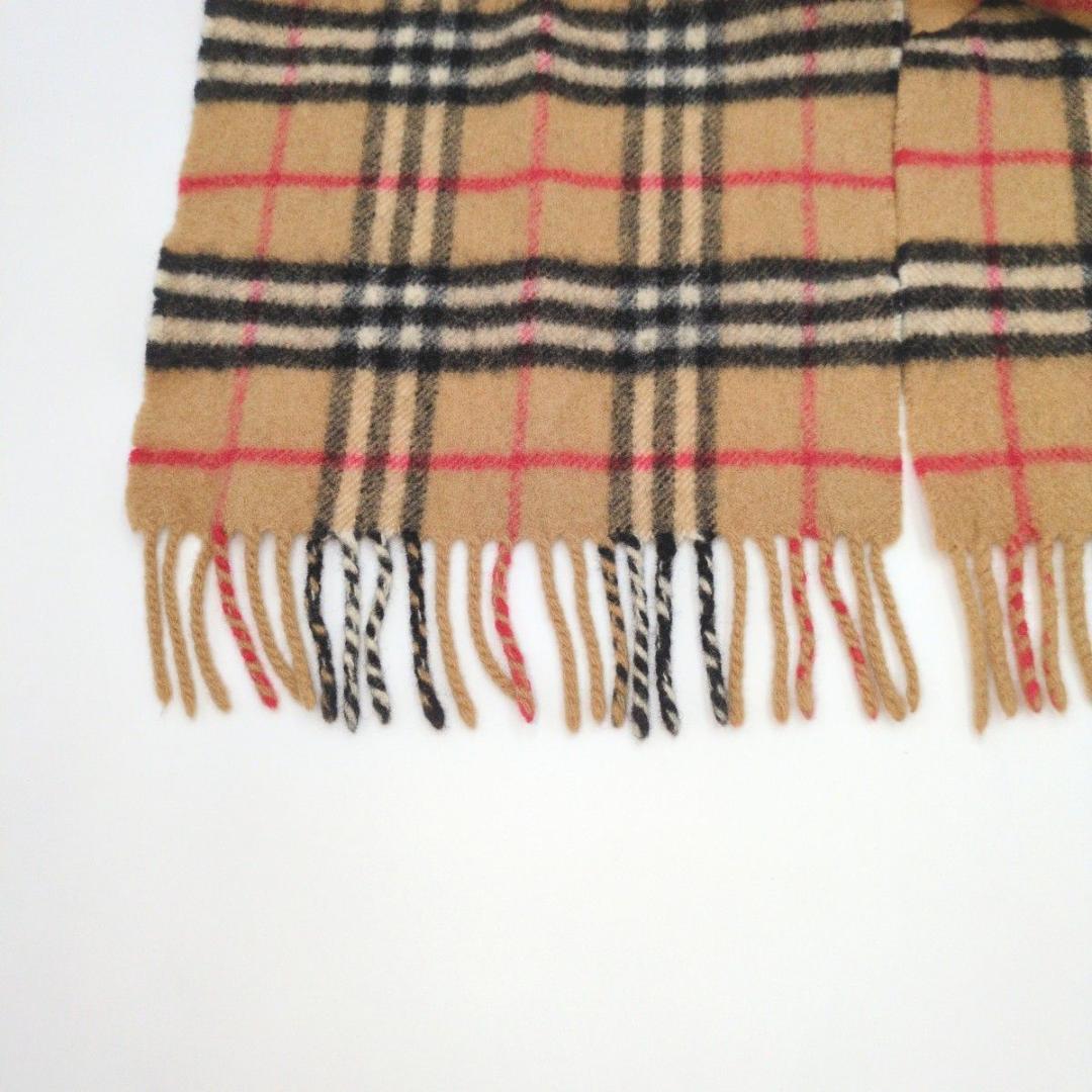 極美品 BURBERRY ラムウール100 ノバチェック 近年タグ バーバリー