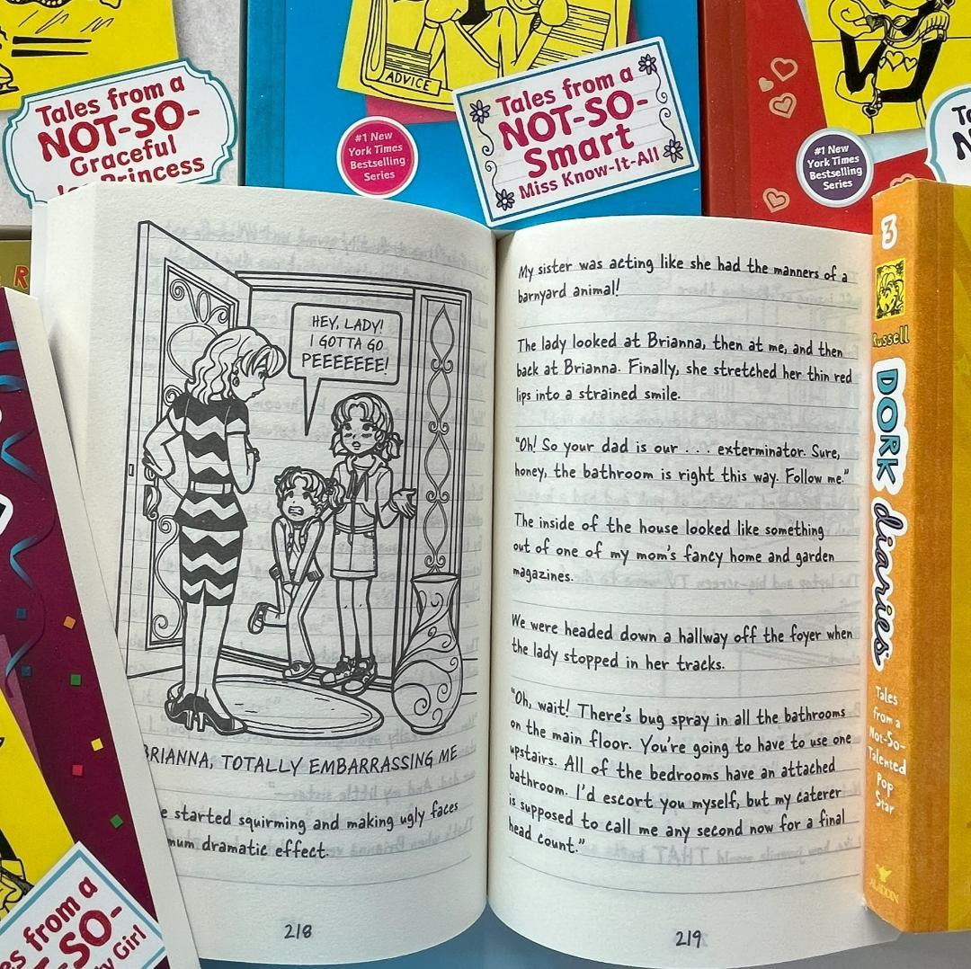 Dork Diaries　絵本18冊　公式音源　マイヤペン非対応