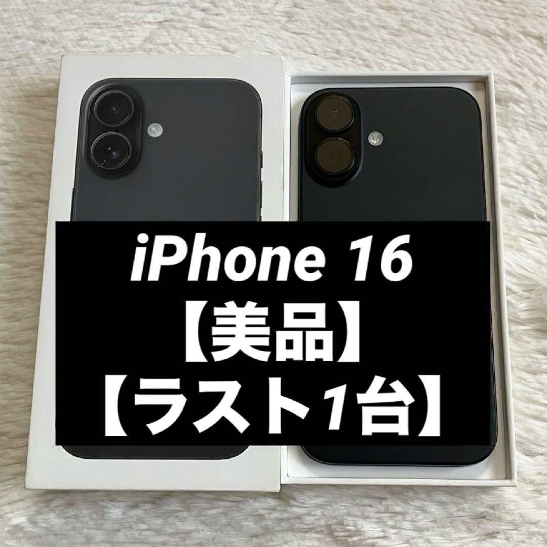 【1/25販売終了】iPhone 16 256GB 【即発送】