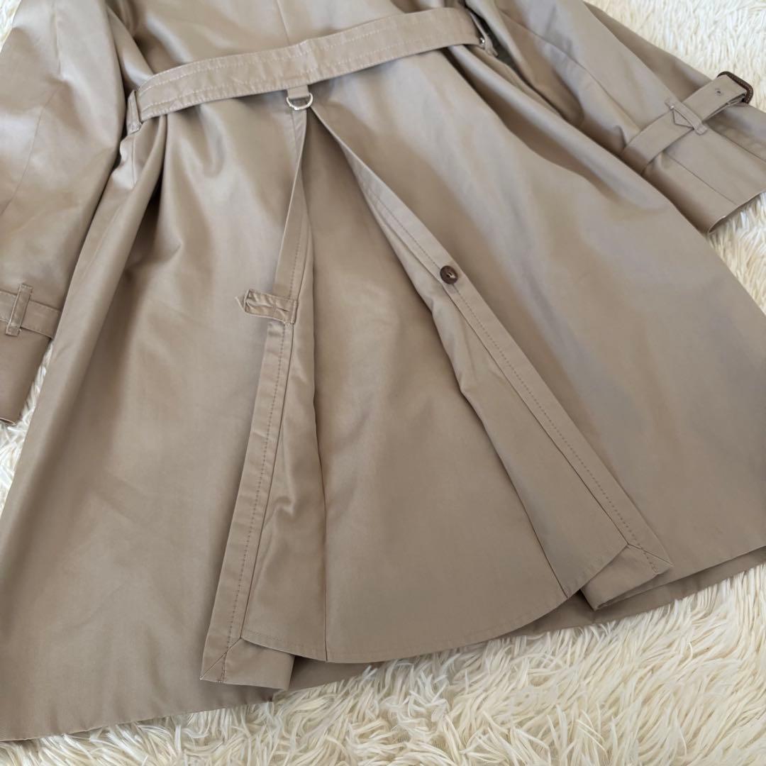 アクアスキュータム　トレンチコート　ウールライナー付　2way ベルト　サイズ8