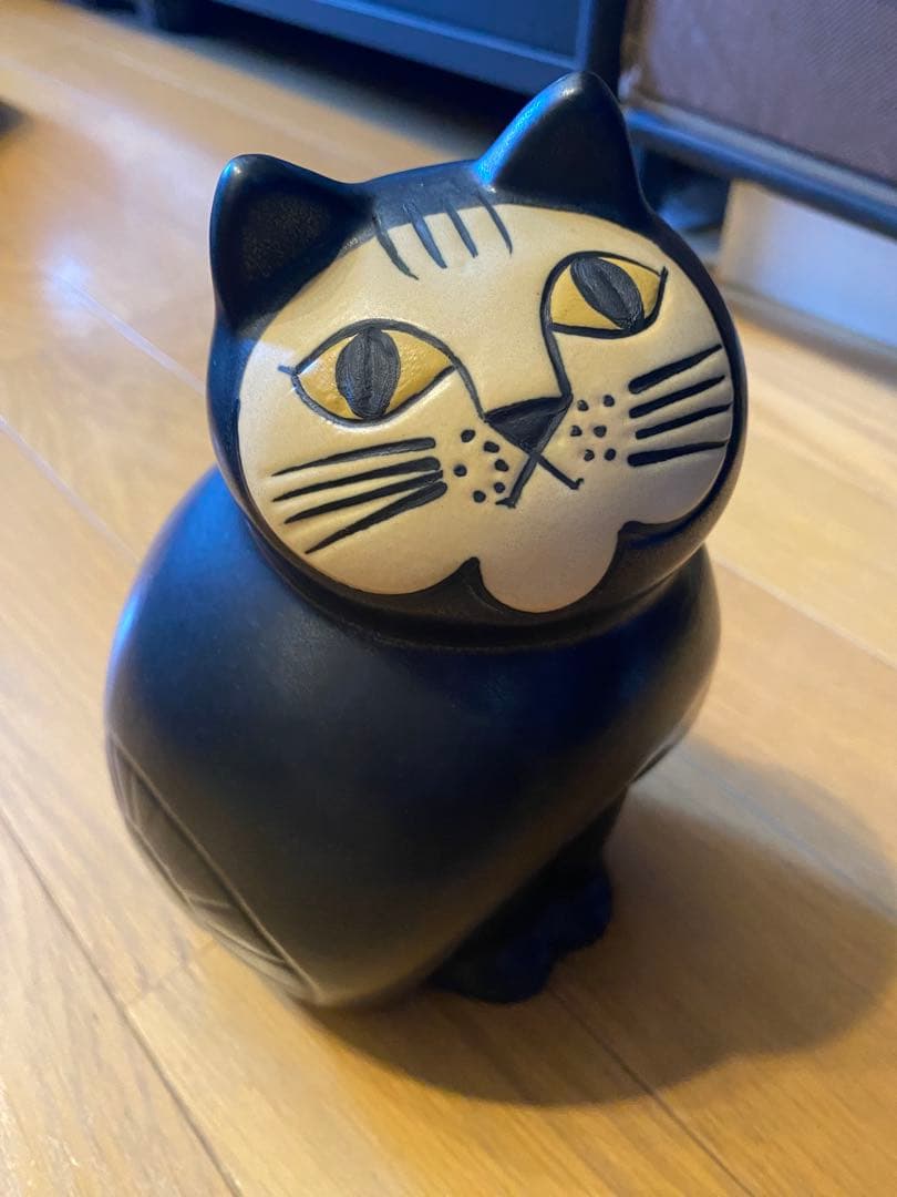美品★リサラーソンミアMIA 猫の置物　ミディアム LISA LARSON