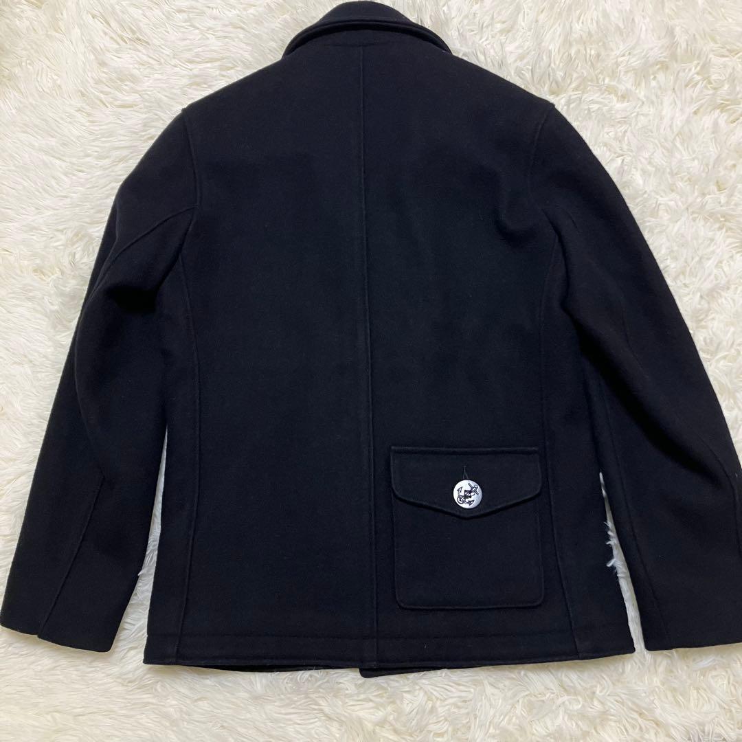 ショット ピーコート シングル USA製 U.S.740N ウール 黒 M〜L