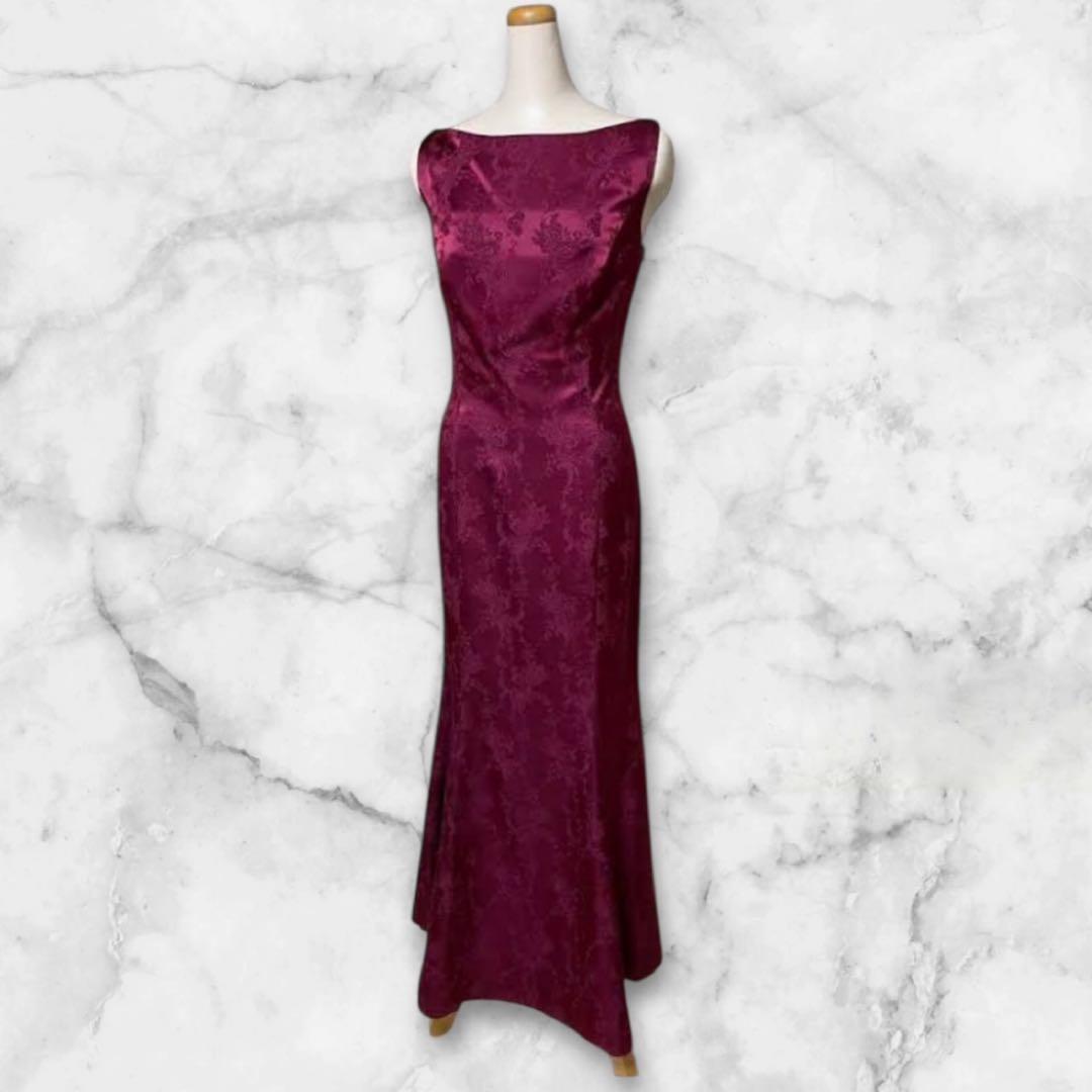 極美品✨ ジュネビビアン ロングドレス 11 ブルー パーティー 演奏会