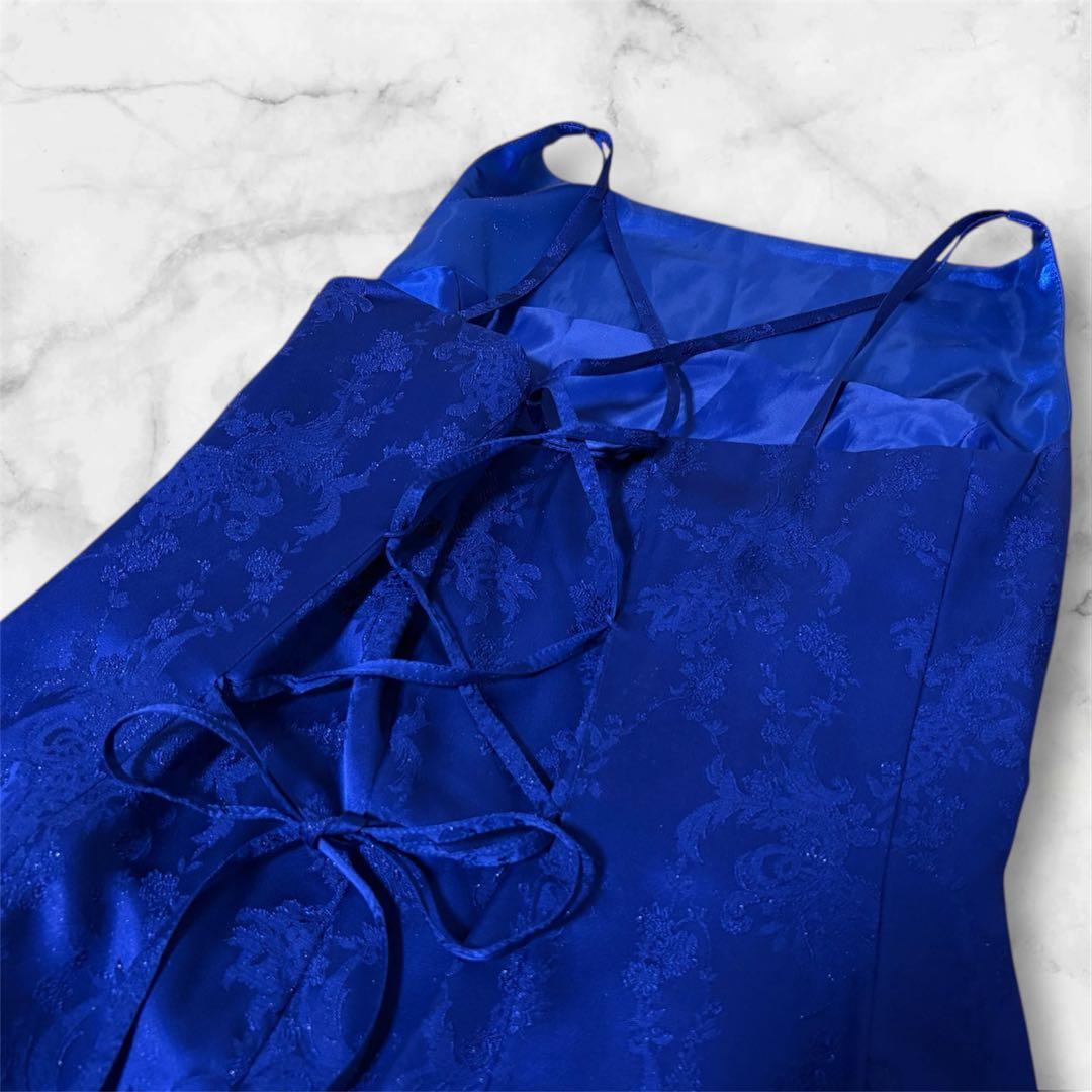 極美品✨ ジュネビビアン ロングドレス 11 ブルー パーティー 演奏会