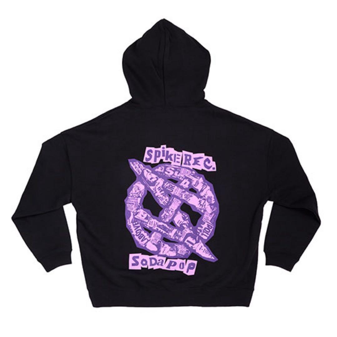 ◆ask.m 様◆SPIKE RECORDINGS パーカー　パープル
