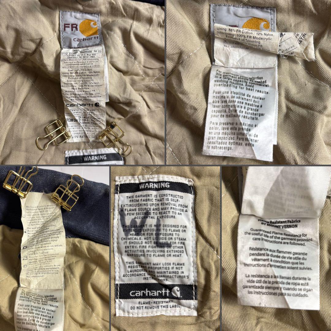 カーハート　FR ダック トラディショナルジャケット　フェード