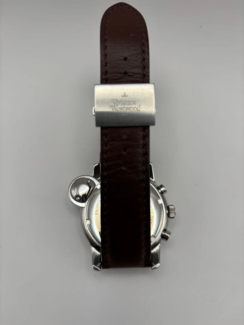 【ヴィヴィアン・ウエストウッド 時計】CAGE’ORB クロノグラフ ☆極美品