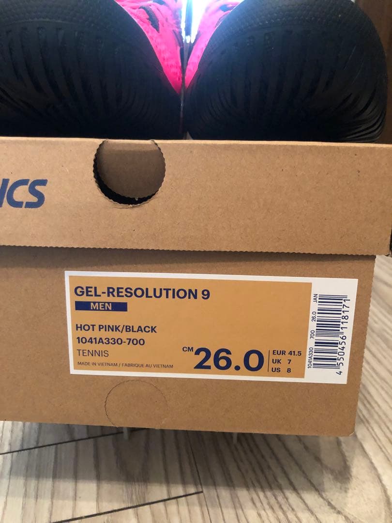 アシックス　ゲルレゾリューション　 オールコート　26.0cm