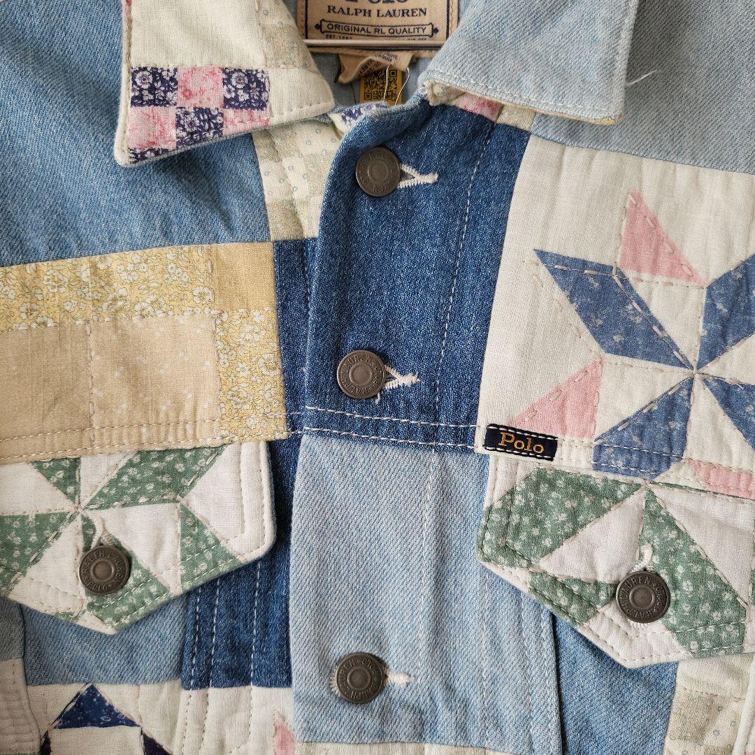 Mii　Polo　RALPH LAUREN　パッチワーク　デニムジャケット