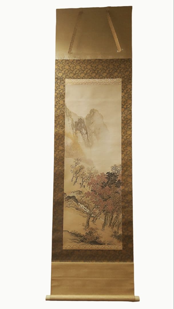 (610*Z289)絵画 日本画掛軸 川合玉堂 大観 志功 掛軸 茶掛、軸 骨董