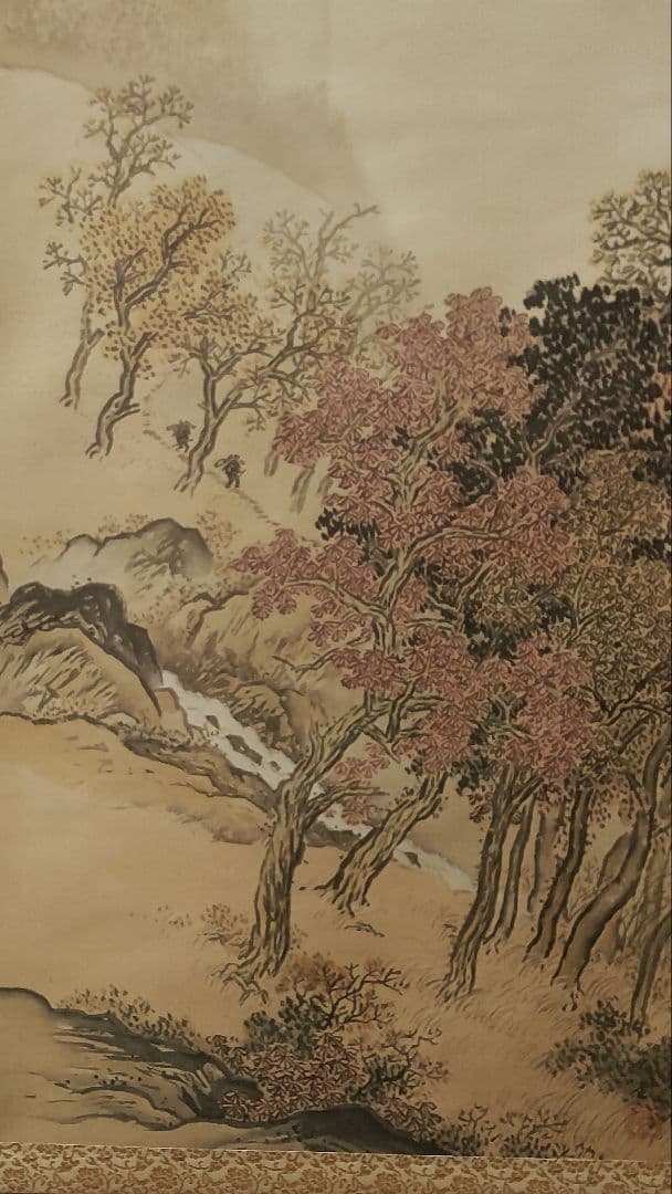 (610*Z289)絵画 日本画掛軸 川合玉堂 大観 志功 掛軸 茶掛、軸 骨董