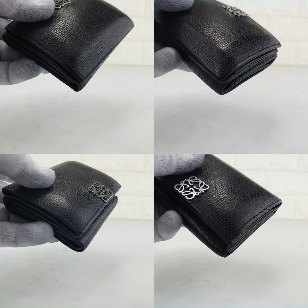 【ちょこ様用】ロエベ　Wホック　三つ折り財布（箱・内袋付き）　1202