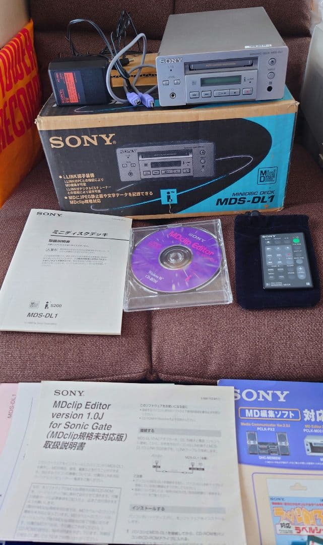 その他 SONY MINI DISC DECK MDS-DL1