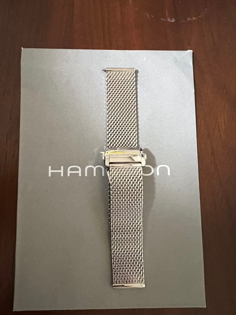 HAMILTON ミラネーゼブレス メッシュ金属ベルト