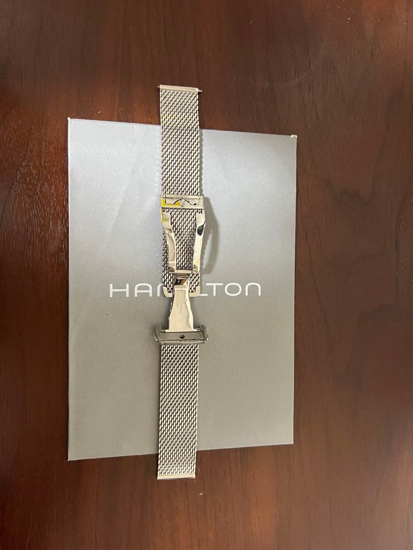 HAMILTON ミラネーゼブレス メッシュ金属ベルト