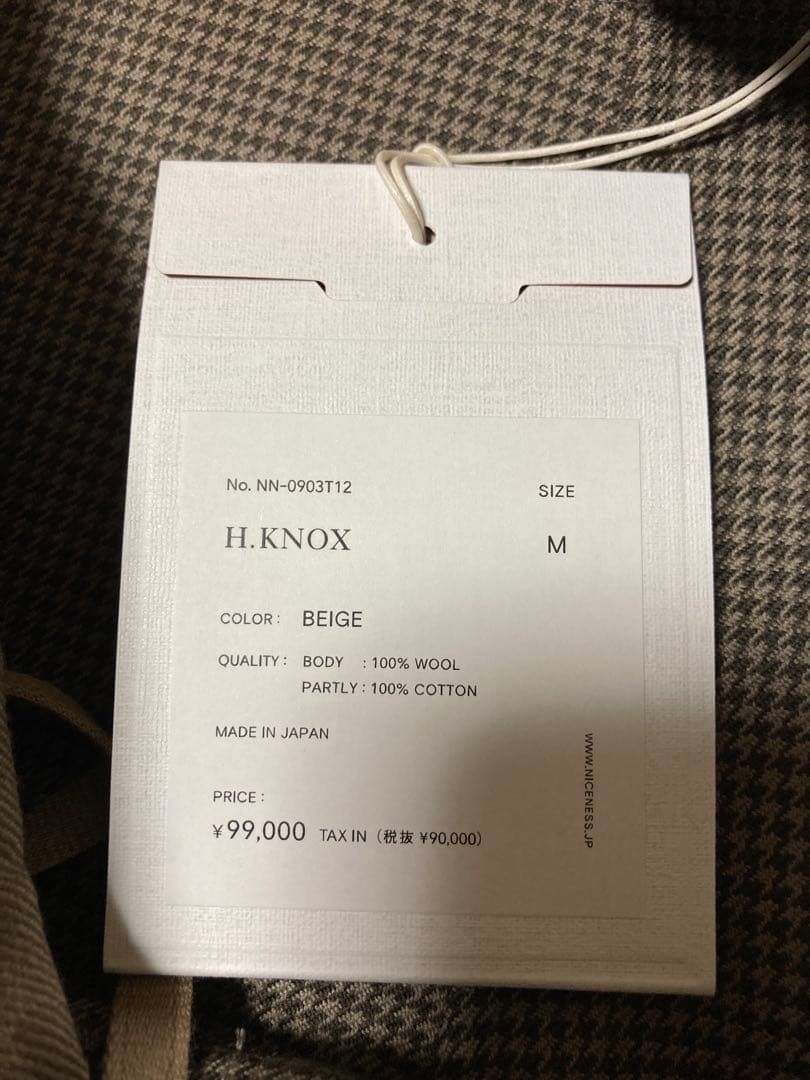 M*u様 niceness H.KNOX 柿乃葉 kakinoha muster