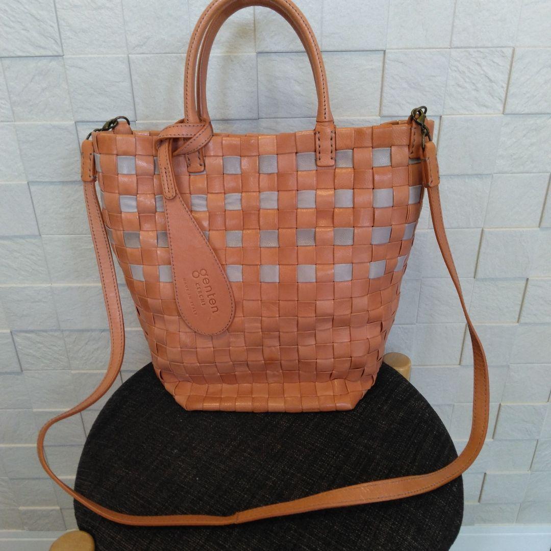 ゲンテン　gentenヤギ革バッグ