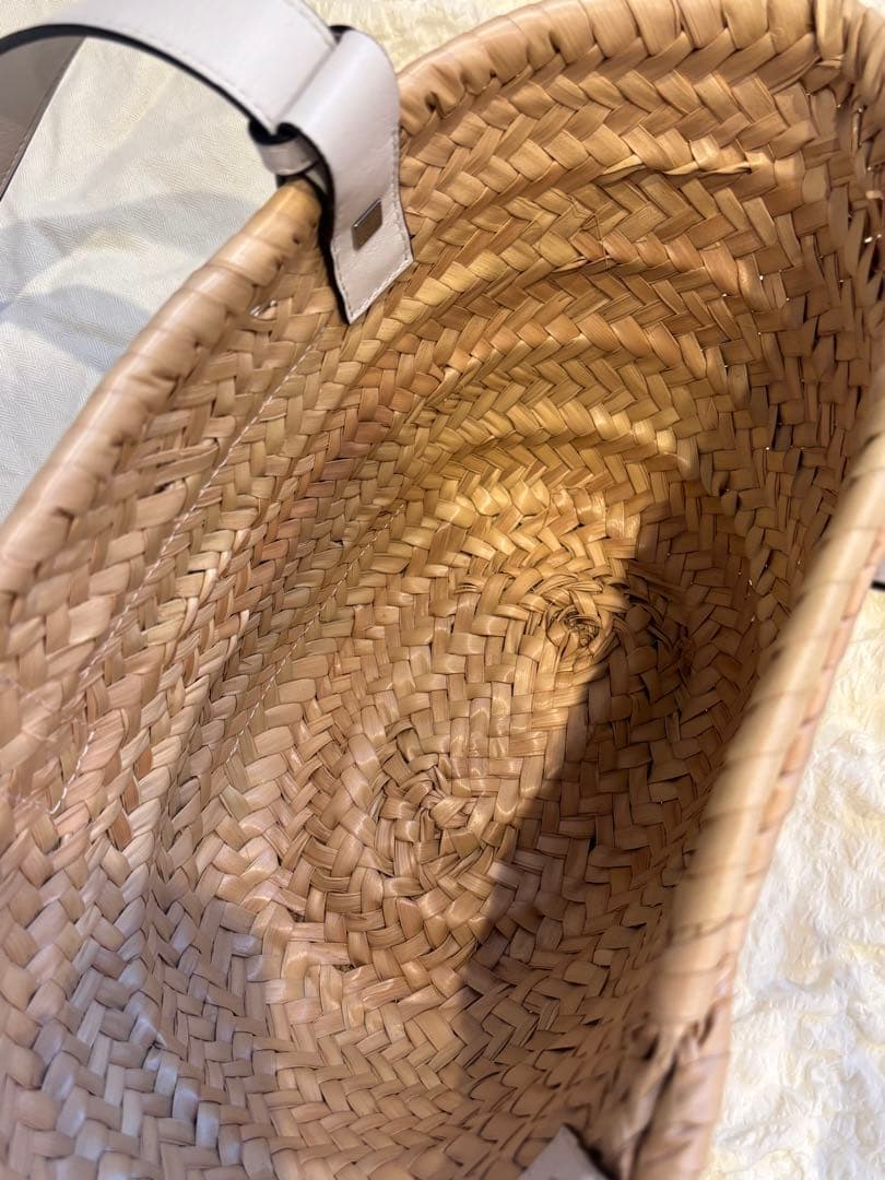 LOEWE かご　バッグ　スモール