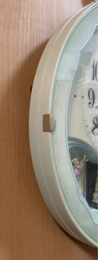 最終値下げ！からくり時計　パルミューズm479 掛け時計　電波時計　振り子　廃盤