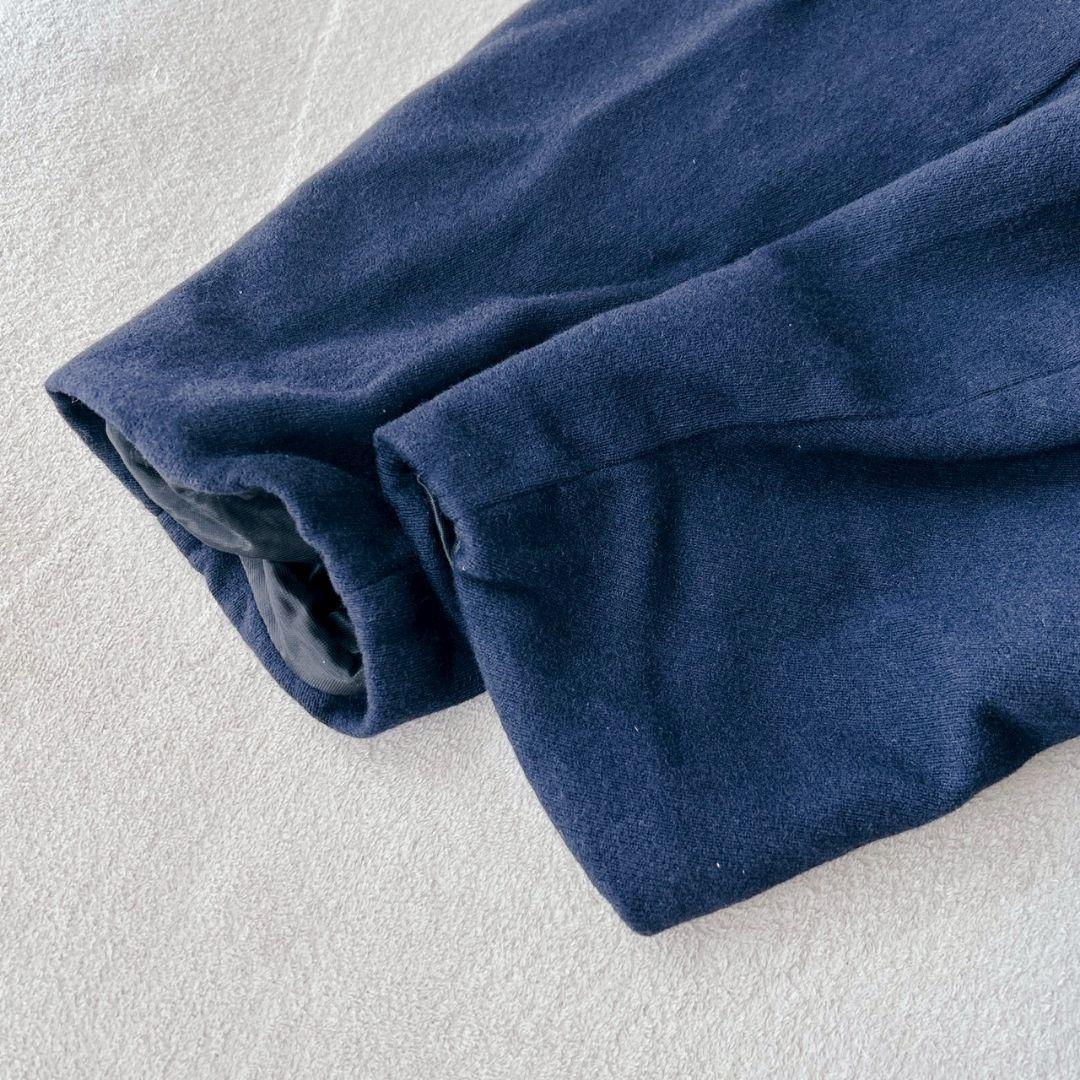 ドイツ軍 ロングコート トレンチコート ナポレオン 金ボタン ミリタリー 中綿