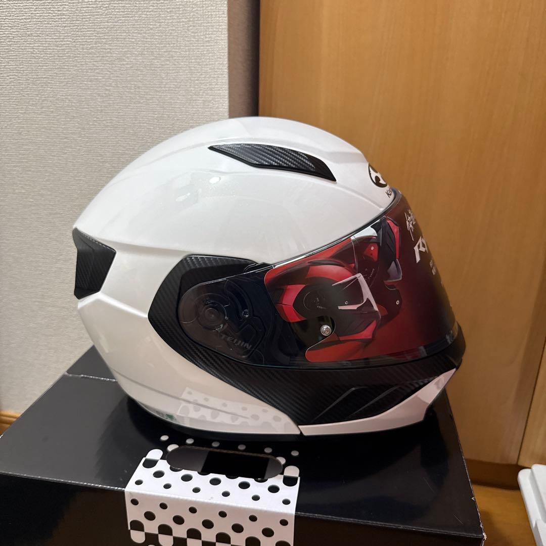 ogk ryuki Lサイズ　ほぼ未使用　ホワイト