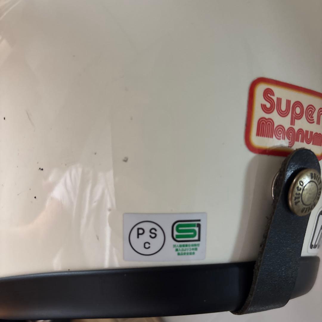 TT&CO. ジェットヘルメット アイボリー