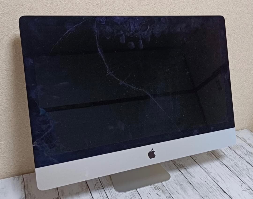 iMac Retina 5K, 27インチ/画面割れ