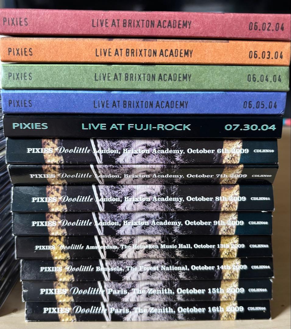 Pixies オフィシャルライヴ盤 53タイトルセット