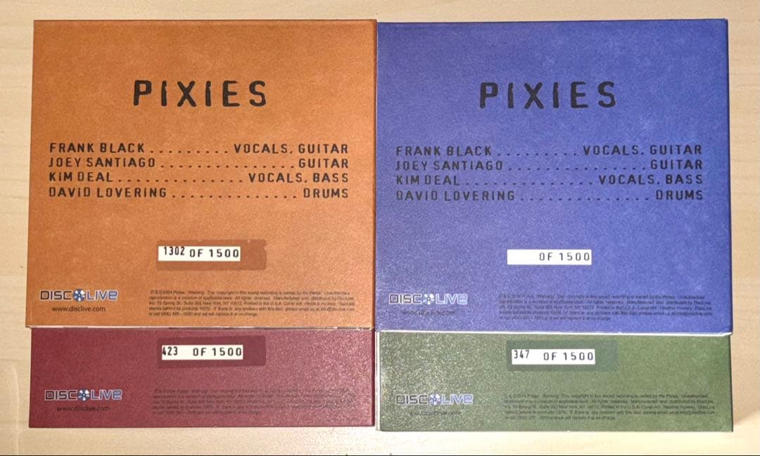Pixies オフィシャルライヴ盤 53タイトルセット