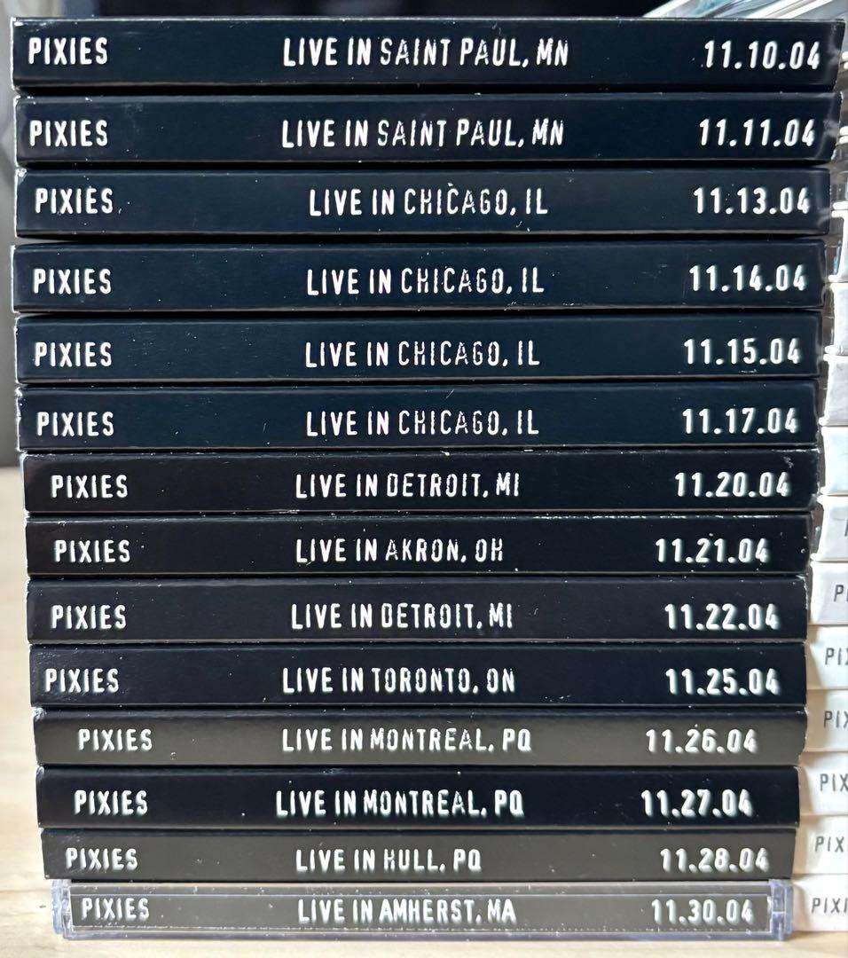 Pixies オフィシャルライヴ盤 53タイトルセット