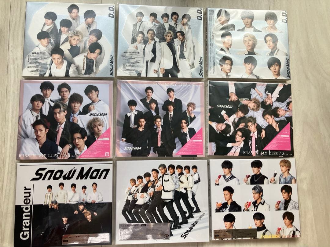 Man　CD　シングル　全形態　コンプリート　セット　33枚　スノーマン