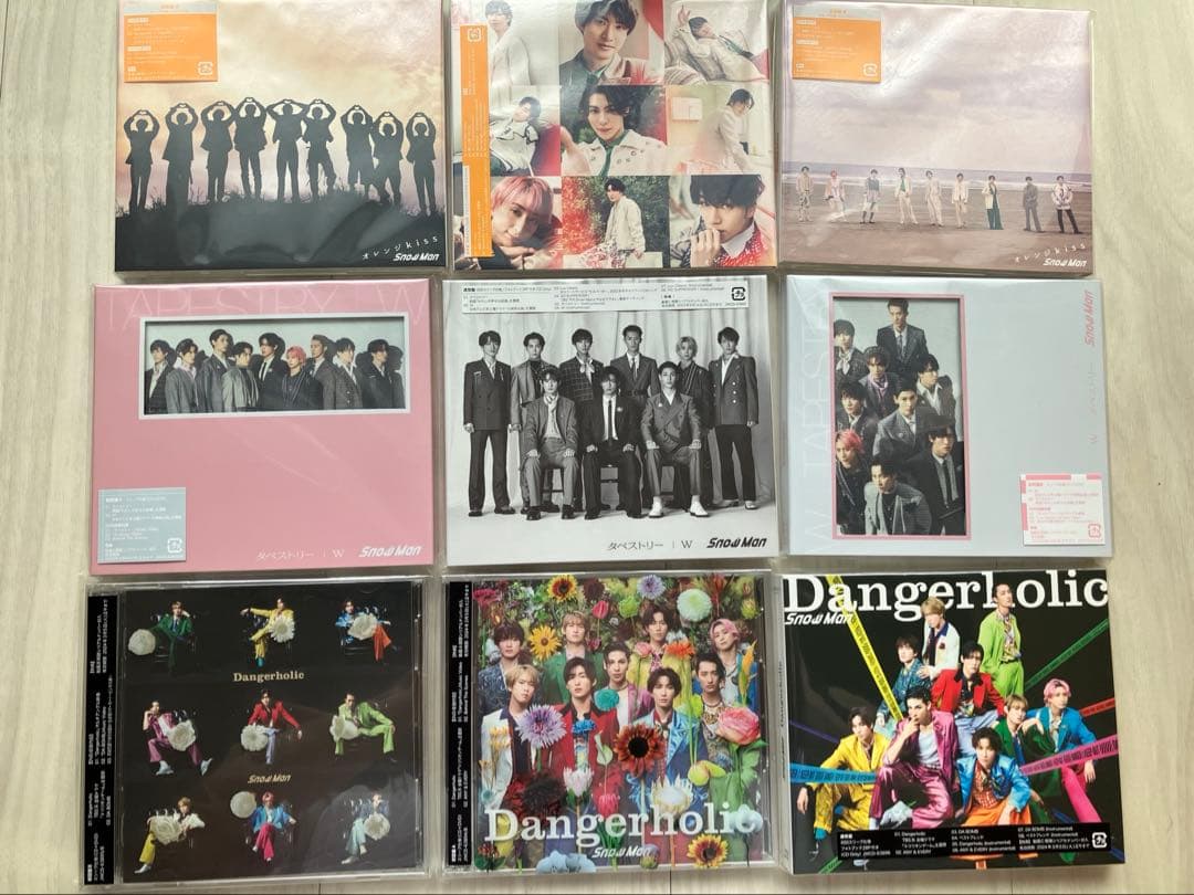 Man　CD　シングル　全形態　コンプリート　セット　33枚　スノーマン