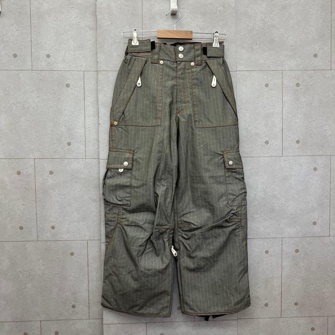 kissmark キスマーク スノボウェア 上下セットアップ ファー 灰