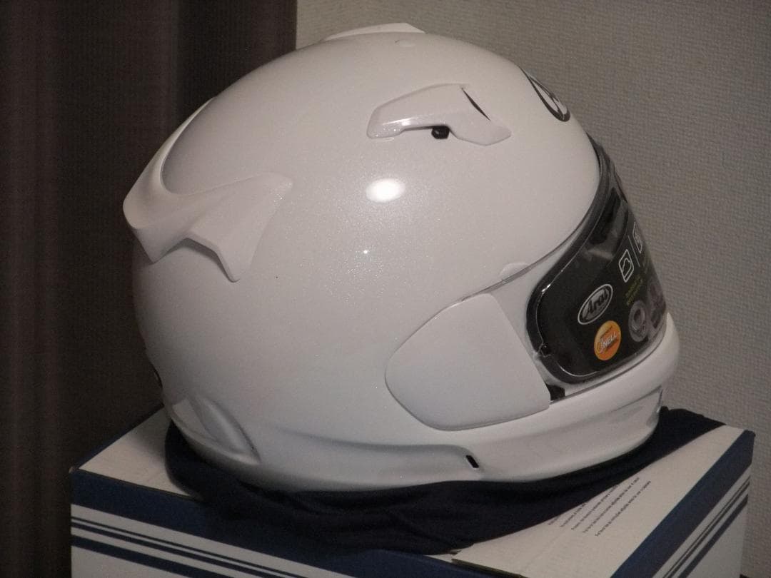 新品 Arai XD フルフェイスヘルメット 61～62cm グラスホワイト