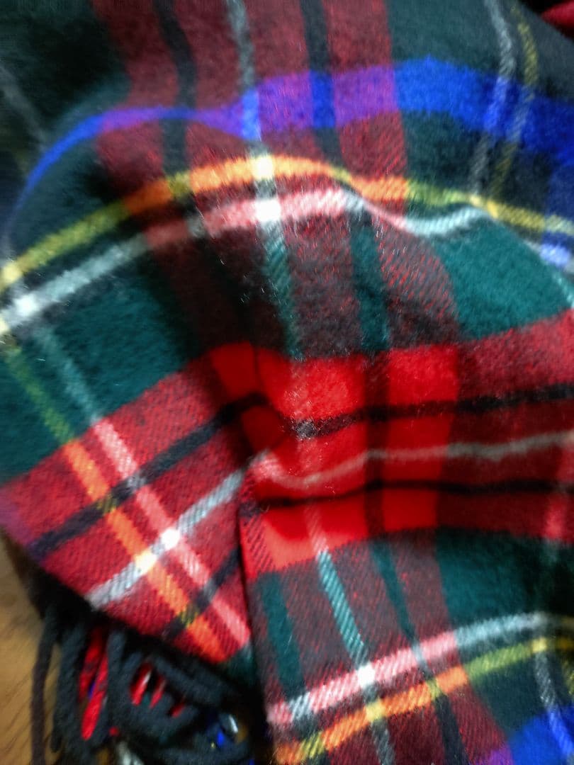 Johnstons of Elgin　カシミア100％大判スカーフ