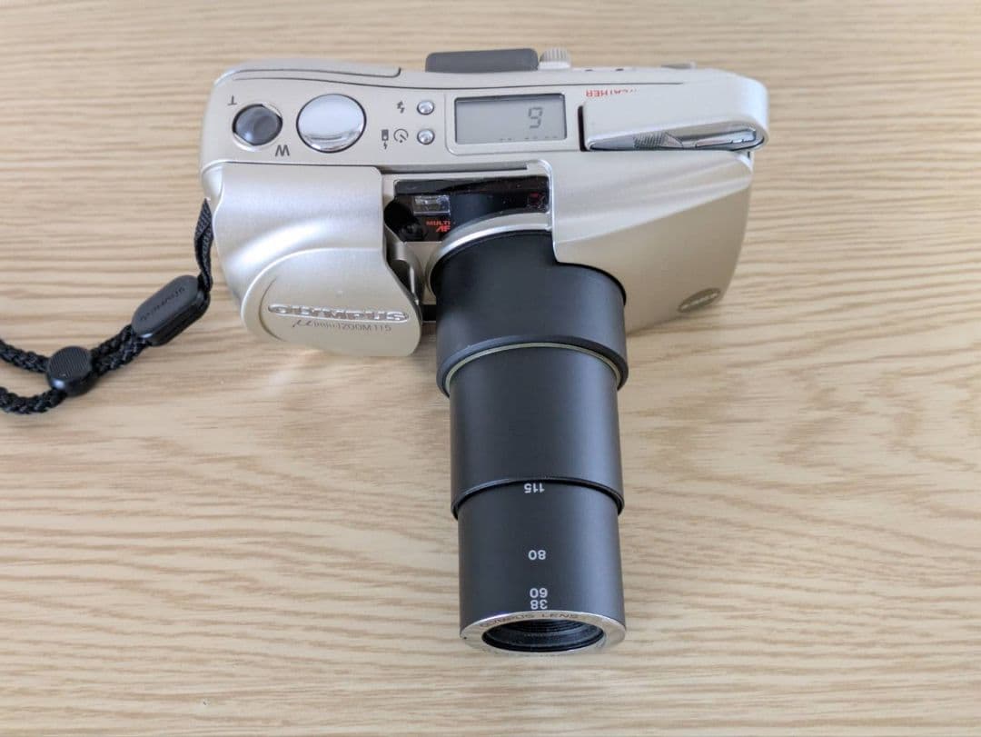 【動作確認済み】OLYMPUS μ mju ZOOM 115 フィルムカメラ
