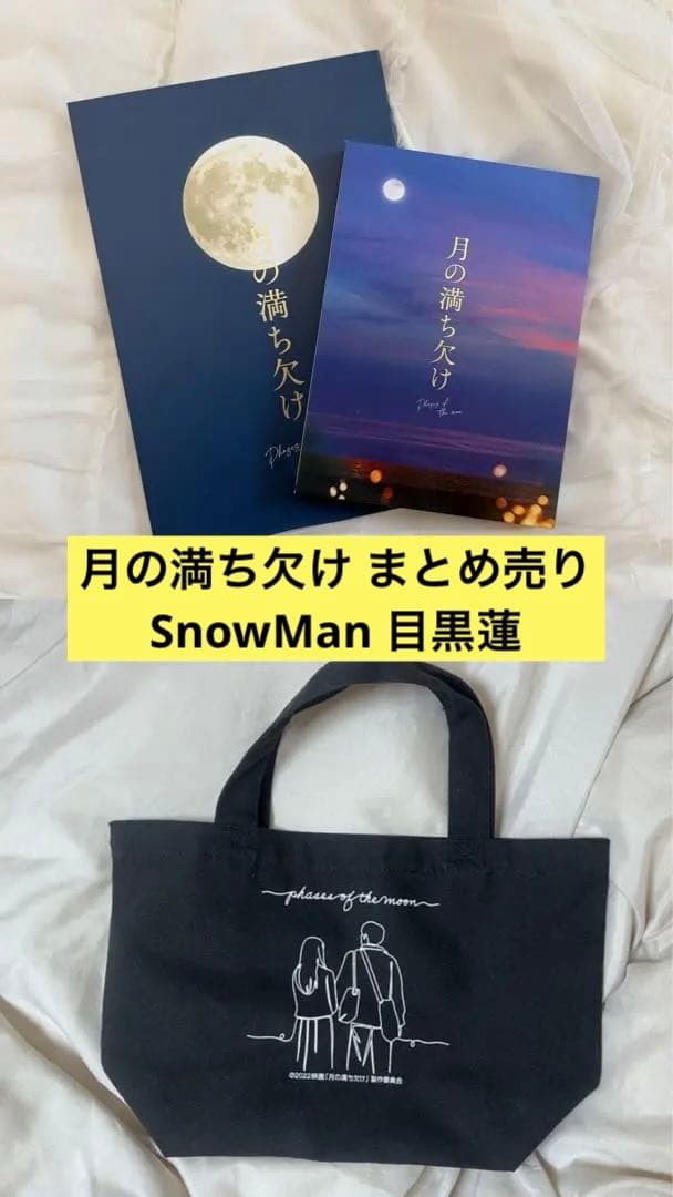 映画 月の満ち欠け DVD パンフレット トートバッグ まとめ売り 目黒蓮