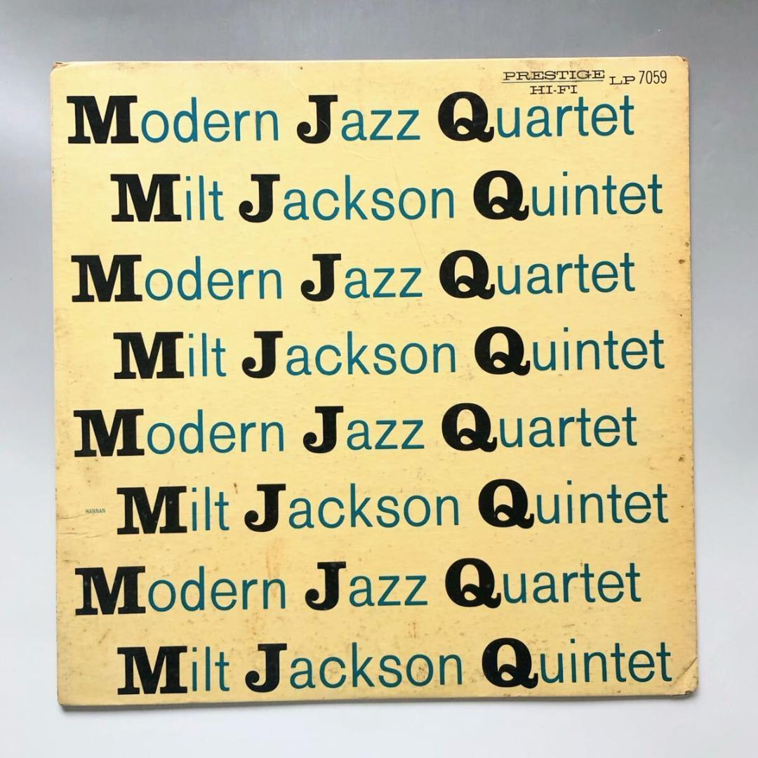 #3722【希少な名盤】モダンジャズカルテット JAZZ ジャズ LPレコード