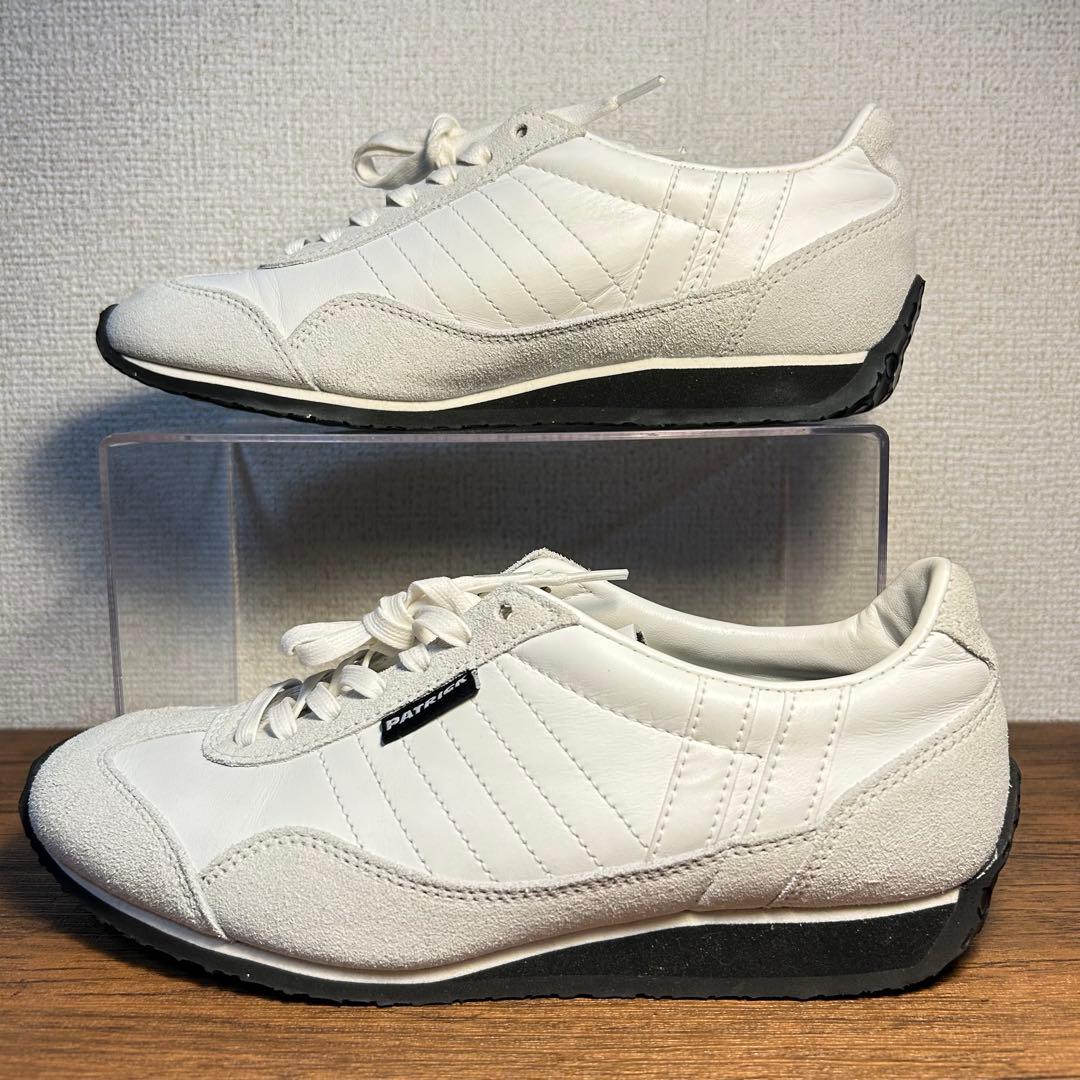 【未使用級】PATRICK STADIUM ホワイト 36:23.0cm