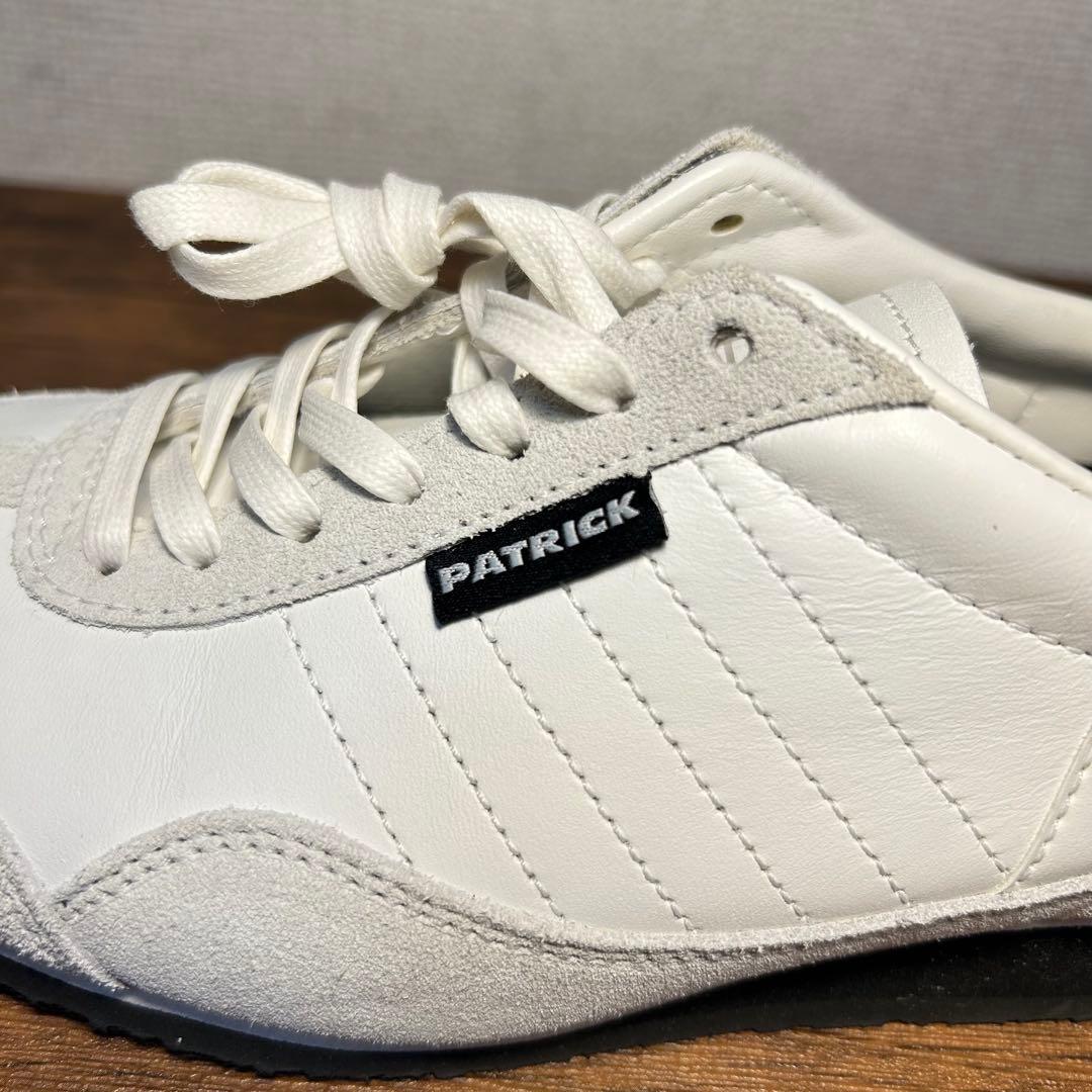 【未使用級】PATRICK STADIUM ホワイト 36:23.0cm
