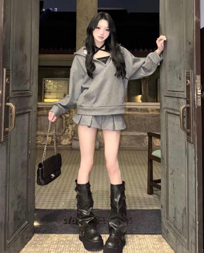 andwang Kirakira フーディー パーカー