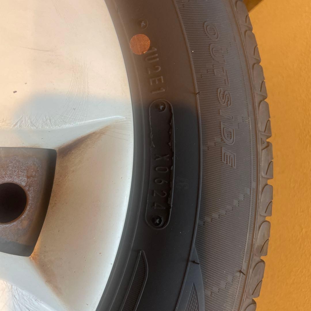 ノーマルタイヤ4本　145/80R13