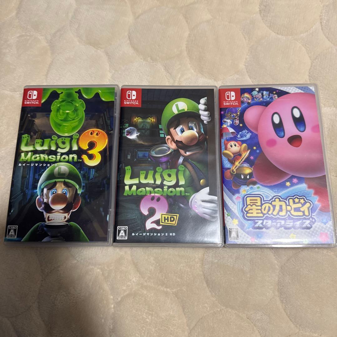 ルイージマンション3・2 HD・星のカービィセット