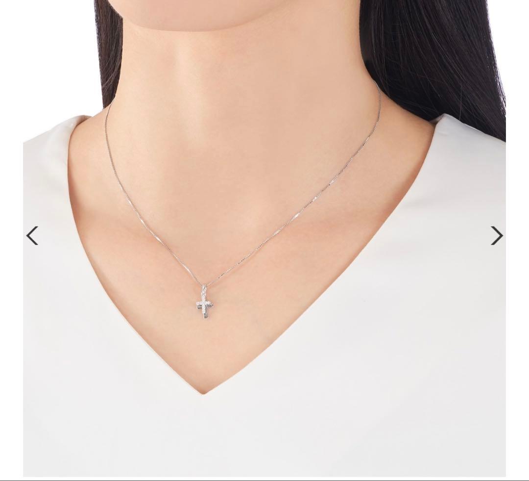 ジュエリーツツミ クロスネックレス