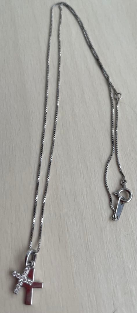 ジュエリーツツミ クロスネックレス