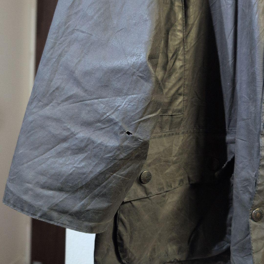 ワンコBarbour BEAUFORTチャコールブラックc50