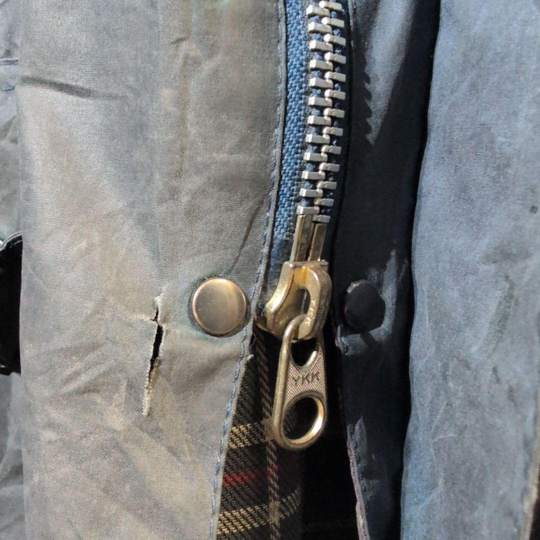 ワンコBarbour BEAUFORTチャコールブラックc50